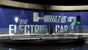 "What is the Electric Car?" Logo